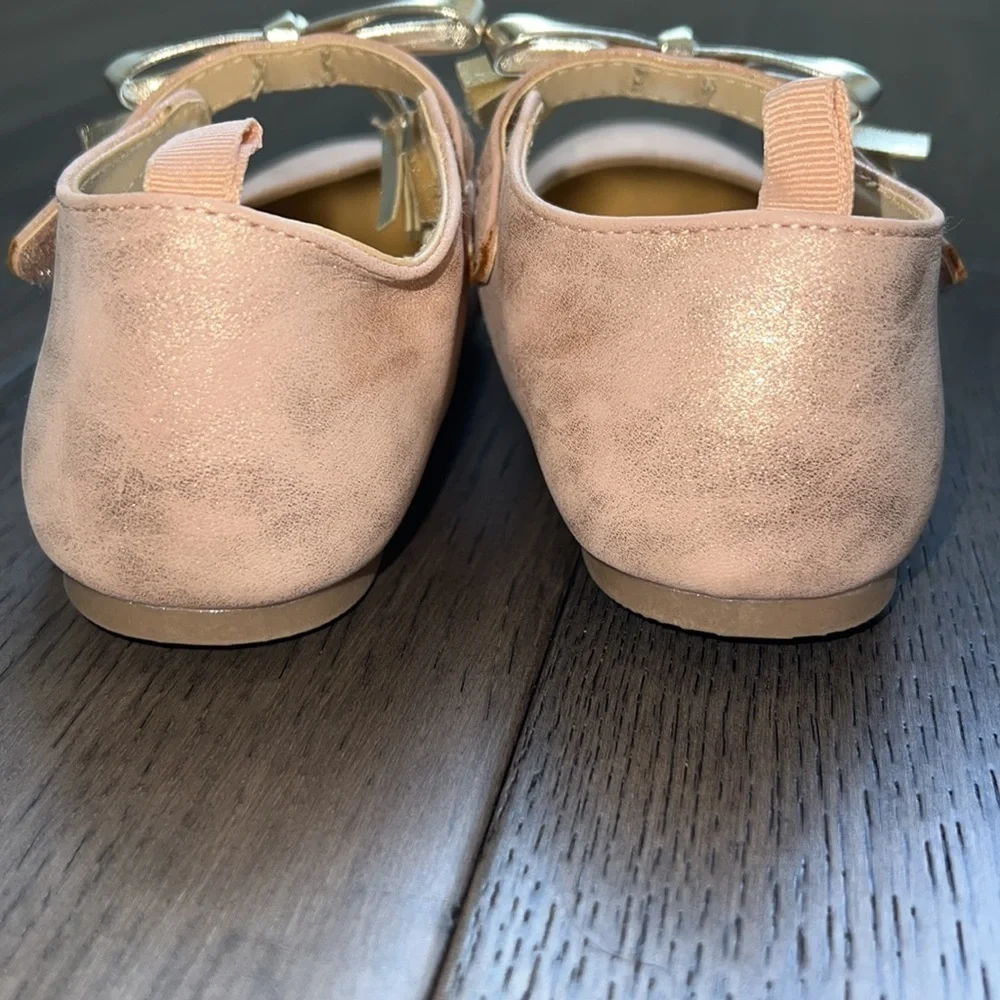 Koalakids Shimmery like blushy pink/Gold dress shoes